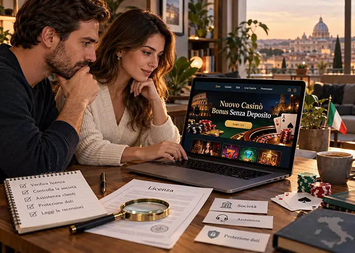 Verifica delle licenze e dei bonus senza deposito nei nuovi casino non AAMS